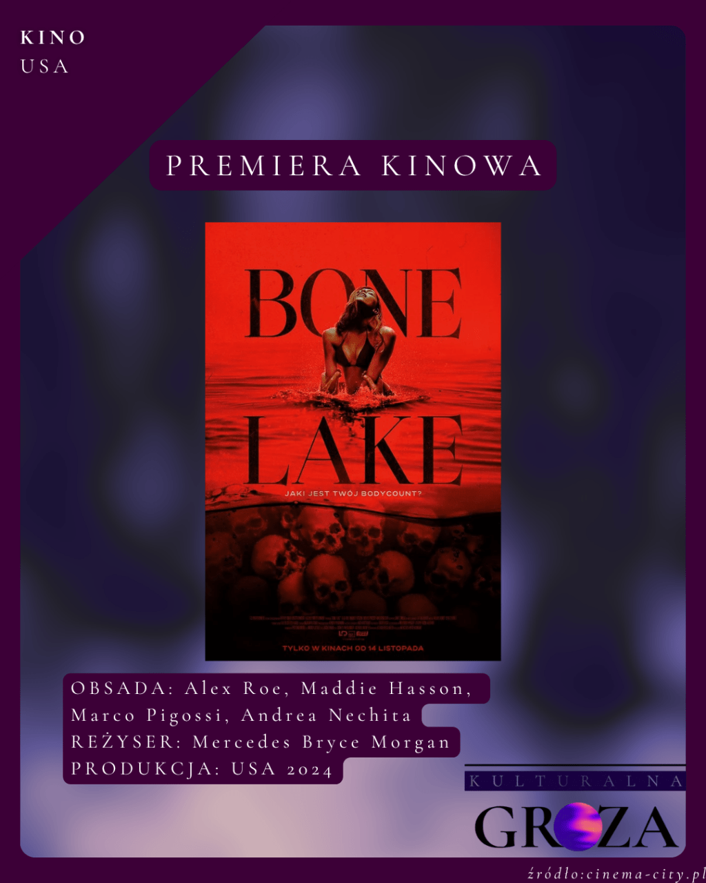 Premiera kinowa: Bone Lake